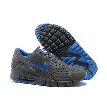 Air Max 90 Current Moire Men Gray Blue Running Shoes Online Shop